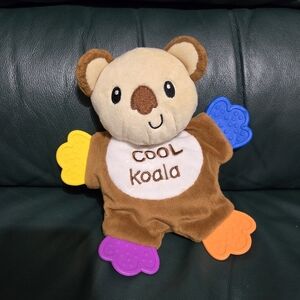 Cribmate Cool Koala Plush Doll Teether Crinkle Toy